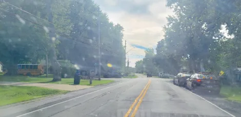 Bus involved in Tuesday mishap
